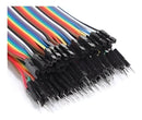 Jumper Fio 40/pcs De 20cm Macho/fêmea Para Arduino