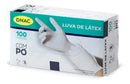 Luva Látex Procedimento Descartável Pp P M G - Caixa C/ 100