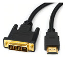 Cabo Dvi-d Para Hdmi 1,8 Metros Bidirecional Full Hd 24+1