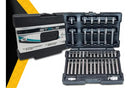 Kit Jogo 42 Peças 1/2 E 3/8 Torx Allen Spline Bits Stels