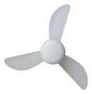 Vent Teto Fenix Led Br 3p Inj Br C/r Inv Bivolt Ventisol 96 Cm 60 Branco Br Plástico 3