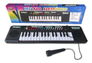 Teclado Com Microfone Piano Infantil Brinquedo Musical
