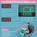 Mecolour Atualizar Prensa Térmica Canecas 11oz Sublimadora Transfer Cilíndrica Cor verde e preto