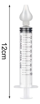 Lavador Higienizador Nasal Seringa Com Bico Silicone Kit C 2