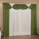 Cortina Malu 3 Metros X2,80 Sala Quarto Janela Por Verde/Palha