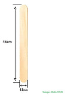 1000 Espátula Depilação Palito Abaixador De Língua Madeira Espátula De Cera