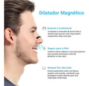Kit Completo Dilatador Nasal Magnético 30 Adesivo Respiratório Melhore A Respiração