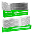 Jogo Garfo Original Faca Inox 24 Peças Restaurante Bar Buffet 3,0mm