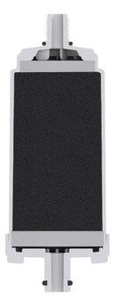 Filtro Copo Abs Com Refil Universal Para Torneira De Cozinha Prateado