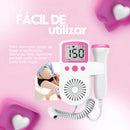 Monitor Fetal Doppler P/ouvir Coração Do Bebe Cor Azul