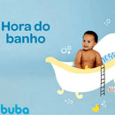 Organizador Guarda Brinquedos De Banho e Banheira Com Ventosa Pato Pintinho Amarelo e Branco - Buba