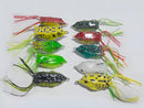 10 Isca Artificial - Frog Sapo Anti Enrosco Sapinho Iscas Rã Cor Variados