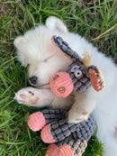 Pelúcia Pet Com Corda Com Nó Brinquedos Interativos Cães Top Desenho Burro Marrom