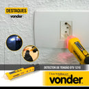 Vonder Detector De Tensão Chave Teste Mede Voltagem Caneta