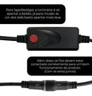 Luminária Aquário Plantado Led 12w 38cm A 50cm Aaatop