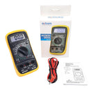 Multímetro Digital Profissional Multiteste Md-200l Com Bipe