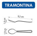 Kit 12 Colher Para Café Inox Colherzinha Tramontina Luxo Inox