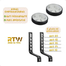 Roda Lateral Rodinha Aço Bicicletas Aro 12 Ao 20 Rodinha