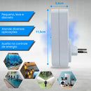 Kit 2x Timer Programável Digital Temporizador Tomada Bivolt