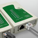 Testador De Cabos De Rede Lan Rj45 Rj11 Com Led Removível
