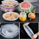 Kit 12 Tampas Silicone Flexível Para Panela Pote Universal