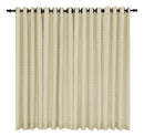 Cortina Blecaute Blackout Pvc Tecido Voil 2,80 X 1,60 Sala Quarto Cor Bege