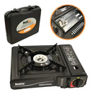 Bestfer fogareiro portátil camping 1 Boca automático com Maleta