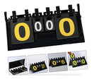 Placar De Mesa Marcador Manual Dobrável Contador De Pontos