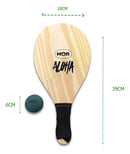 Par raquete frescobol beach tenis de praia Mor profissional