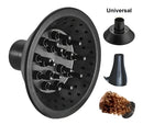 Difusor De Ar P/ Secador Universal Cachos Profissional Cor Preto