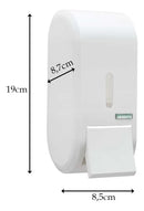 Dispenser Álcool Gel Suporte Sabonete Líquido Porta Sabão Cor Branco