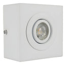 Spot Para Beiral Sobrepor Teto Dicroica Led Incluso Estrutura Branco Led Quente