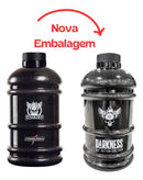 Integralmédica Darkness galão de água para academia 2200mL cor preto