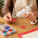 Pistola De Cola Quente Bico Fino Bivolt + 10 Bastões - Lar Das Fitas