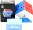 Cubo Mágico 3x3x3 Moyu Meilong M Magnético Profissional Cor Da Estrutura Stikerless