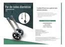 Par De Rodas Para Andador D10 Dobrável Articulado Dellamed