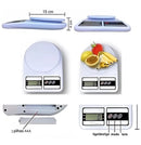 Balança De Cozinha Digital Capacidade 10kg Capacidade máxima 10 kg Cor Branco