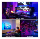 Fita Led Rgb 5050 16 Milhões De Cores Controle Via Bluetooth E App, Controle Infravermelho Ip65 5 Metros Dc5v