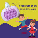 Pop It Brinquedo De Bolinha Jogo Da Memória Eletronico Its Cor Rosa