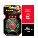 Fita dupla face fixa forte 3M 24mm x 2m 1810