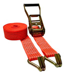 Cinta Catraca Amarrar Carga 5 Toneladas 9 Metros C/ Ga Laranja