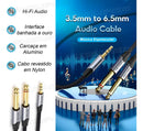 Cabo P2 Estéreo X 2 P10 Mono 2 Metros Profissional - Vention