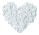 1.000 Pétalas De Rosas Artificiais Branco Brancas Seda  Branco
