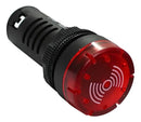 Sinalizador Buzzer Sonoro Verm Bz20-7lr 1pc Metaltex Cor da luz Vermelho