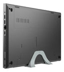 Suporte 25mm Compatível Com Notebook Fechado Vertical Mesa