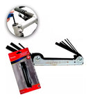 Jogo Chave Allen Hexagonal Canivete Metal 1,5 A 8mm Corneta