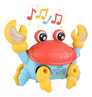 Caranguejo Fujão Mini Robô Se Move Interativo C/ Luz E Music Shopbr Fujão Toy Crab