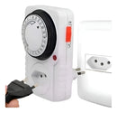 Timer Temporizador Analógico 24 Horas 110/220v - Gc M. F