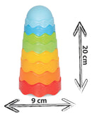 Torre De Empilhar E Encaixar Brinquedo Educativo Bebe