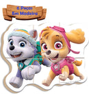 4quebra Cabeça Patrulha Canina Progressivo 6-8-10-12 Madeira